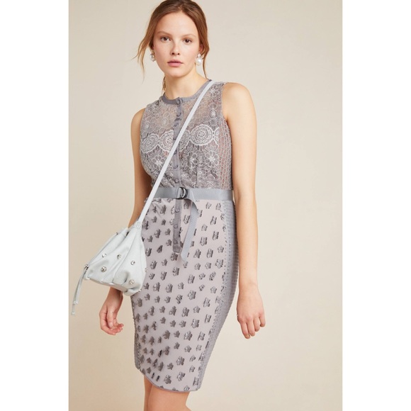 Byron Lars Gisella Lace Sheath Dress